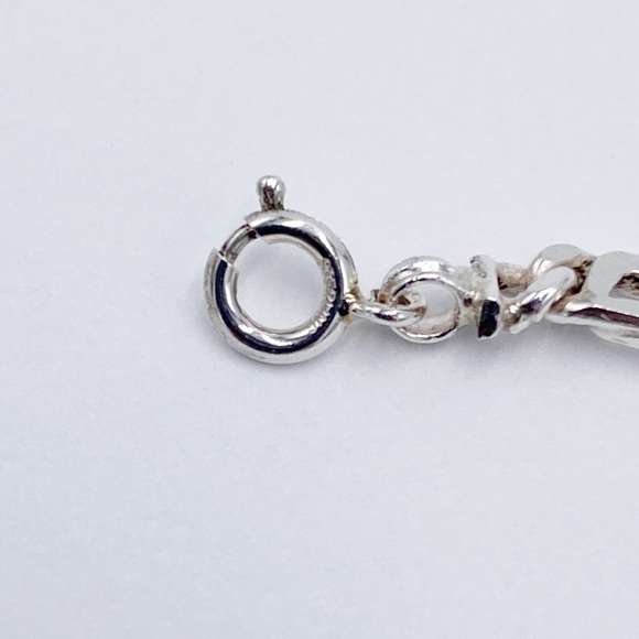 Vintage Sterling Silver Bracelet With A Bell - Picture 7 of 8